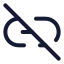 Linkoff icon with stroke rounded style