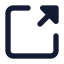 Linksquare icon with solid standard style