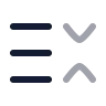 List Chevrons Down Up icon preview