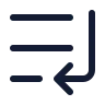 List End icon preview