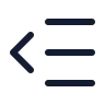 List Indent Decrease icon preview