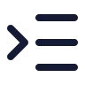 List Indent Increase icon preview