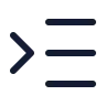 List Indent Increase icon preview