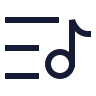 List Music icon preview