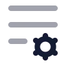 List Setting icon preview