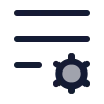 List Setting icon preview