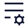 List Setting icon preview