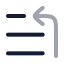 Liststart icon with twotone rounded style