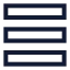 Listview icon with stroke sharp style