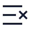 List X icon preview