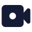 Livestreaming icon with solid standard style