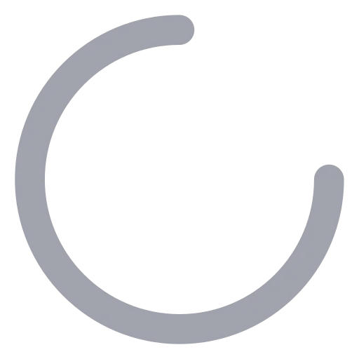 Loader Circle Icon in Bulk Rounded style