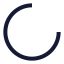 Loadercircle icon with stroke sharp style