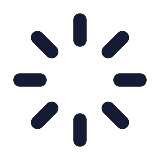 Loader Icon in Solid Rounded style