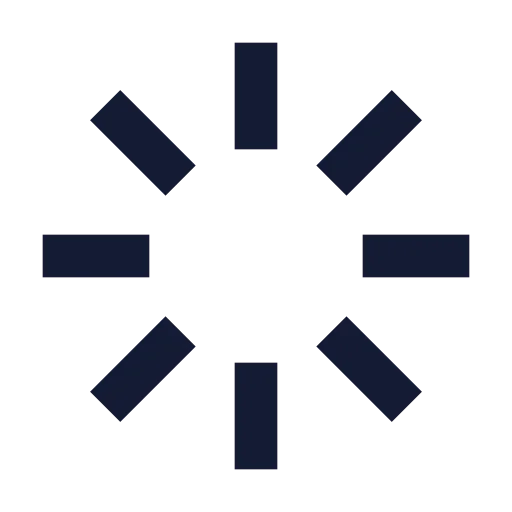 Loader Icon in Solid Sharp style