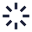 Loader icon with solid sharp style