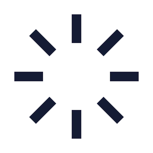 Loader Icon in Stroke Sharp style
