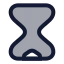 Loading icon with duotone rounded style