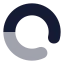 Loading icon with bulk rounded style