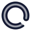 Loading icon with duotone rounded style