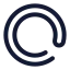 Loading icon with stroke rounded style