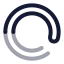 Loading icon with twotone rounded style