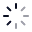Loading icon with twotone rounded style