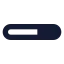 Loading icon with solid rounded style