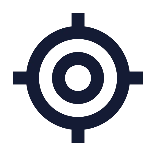Locate Fixed Icon in Solid Sharp style