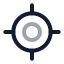 Locatefixed icon with twotone rounded style
