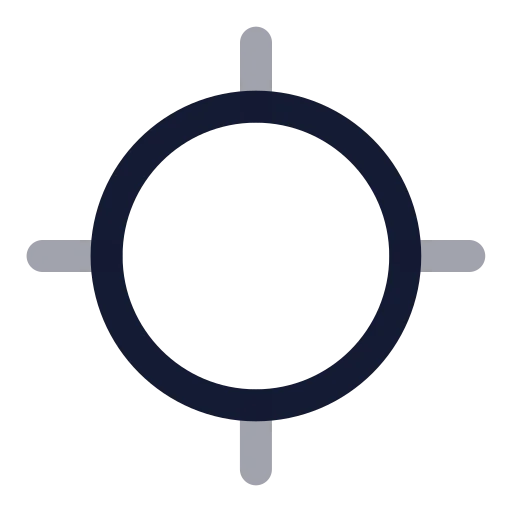 Locate Icon in Twotone Rounded style