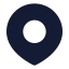 Location icon with solid standard style