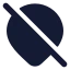 Locationoffline icon with solid rounded style