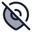 Locationoffline icon with duotone rounded style