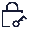 Lock Key icon preview