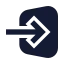 Login icon with solid sharp style