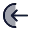 Logincircle icon with duotone standard style