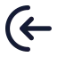 Logincircle icon with solid standard style