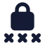 Loginmethod icon with solid standard style