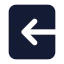 Loginsquare icon with solid standard style