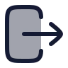 Logout Square 01 icon preview