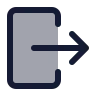 Logout Square 01 icon preview