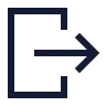 Logout Square 01 icon preview