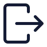 Logout Square 01 icon preview