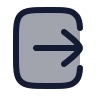Logout Square 02 icon preview
