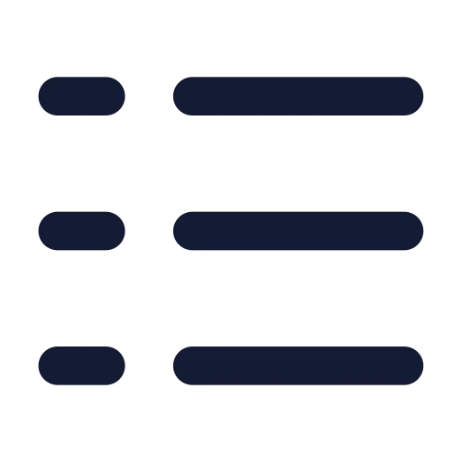 Logs Icon in Solid Rounded style