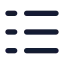 Logs icon with solid rounded style