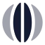Longitude icon with bulk rounded style