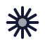 Loom icon with duotone rounded style