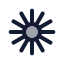 Loom icon with duotone standard style